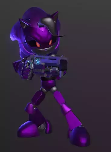 Robian Bernadette Hedgehog 3D model