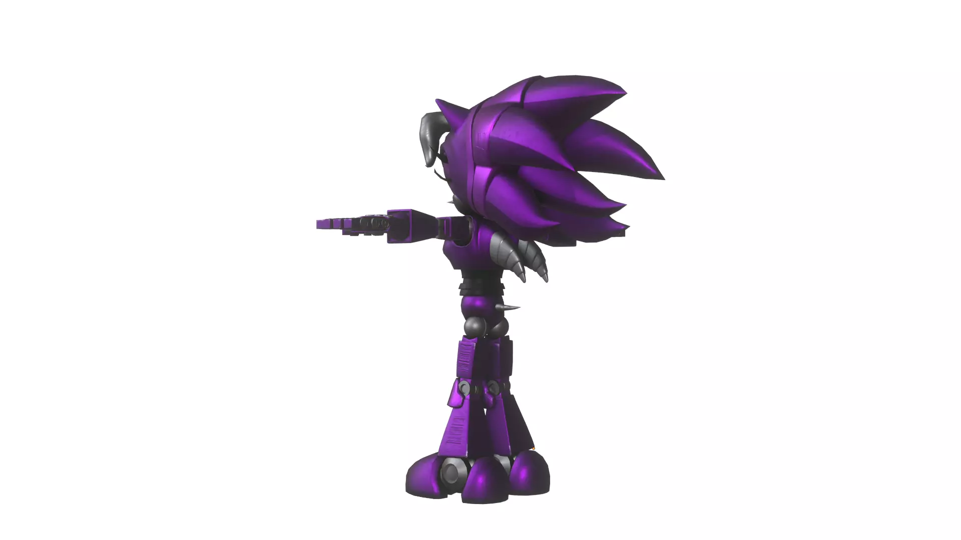 Robian Bernadette Hedgehog 3D model_10