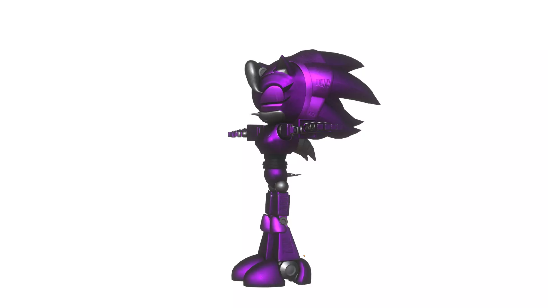 Robian Bernadette Hedgehog 3D model_23