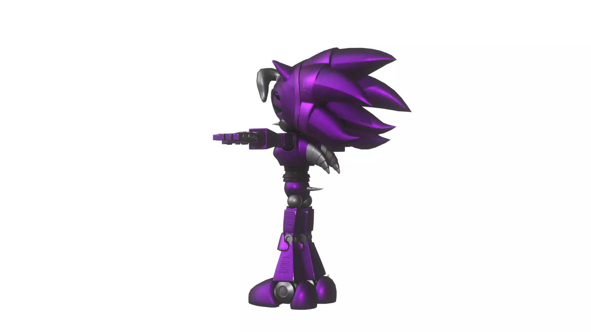 Robian Bernadette Hedgehog 3D model_12