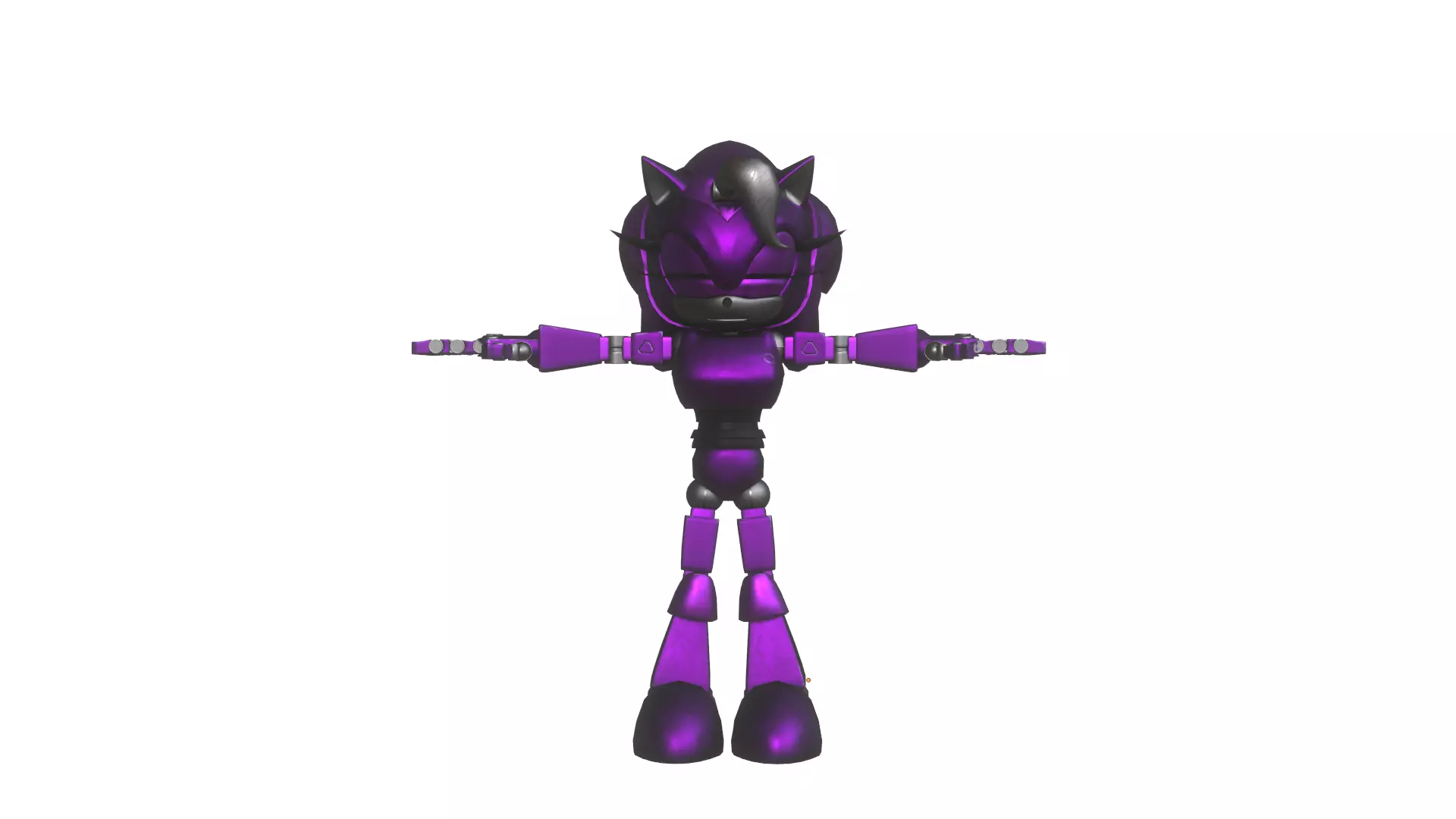 Robian Bernadette Hedgehog 3D model_48