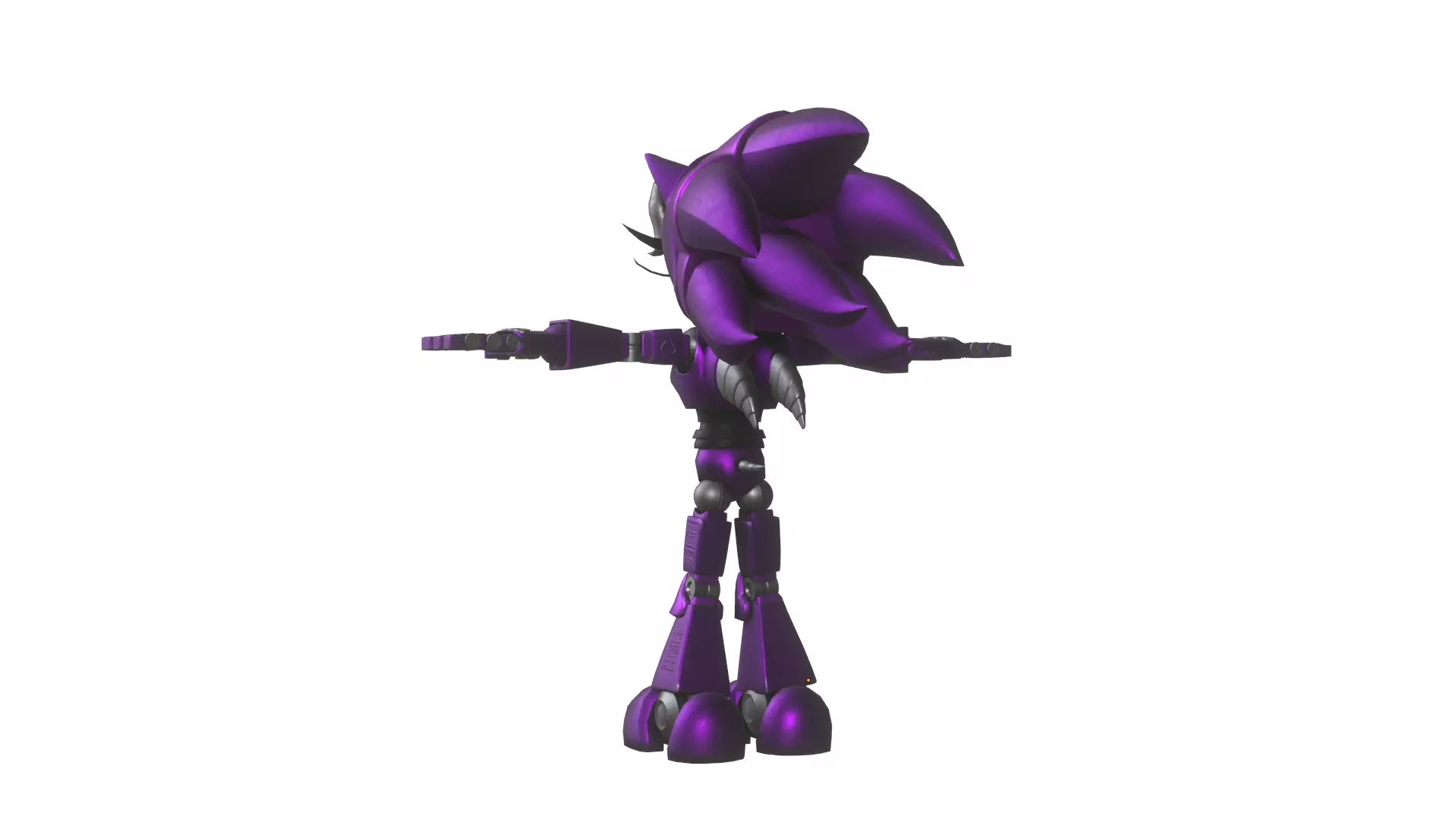 Robian Bernadette Hedgehog 3D model_6