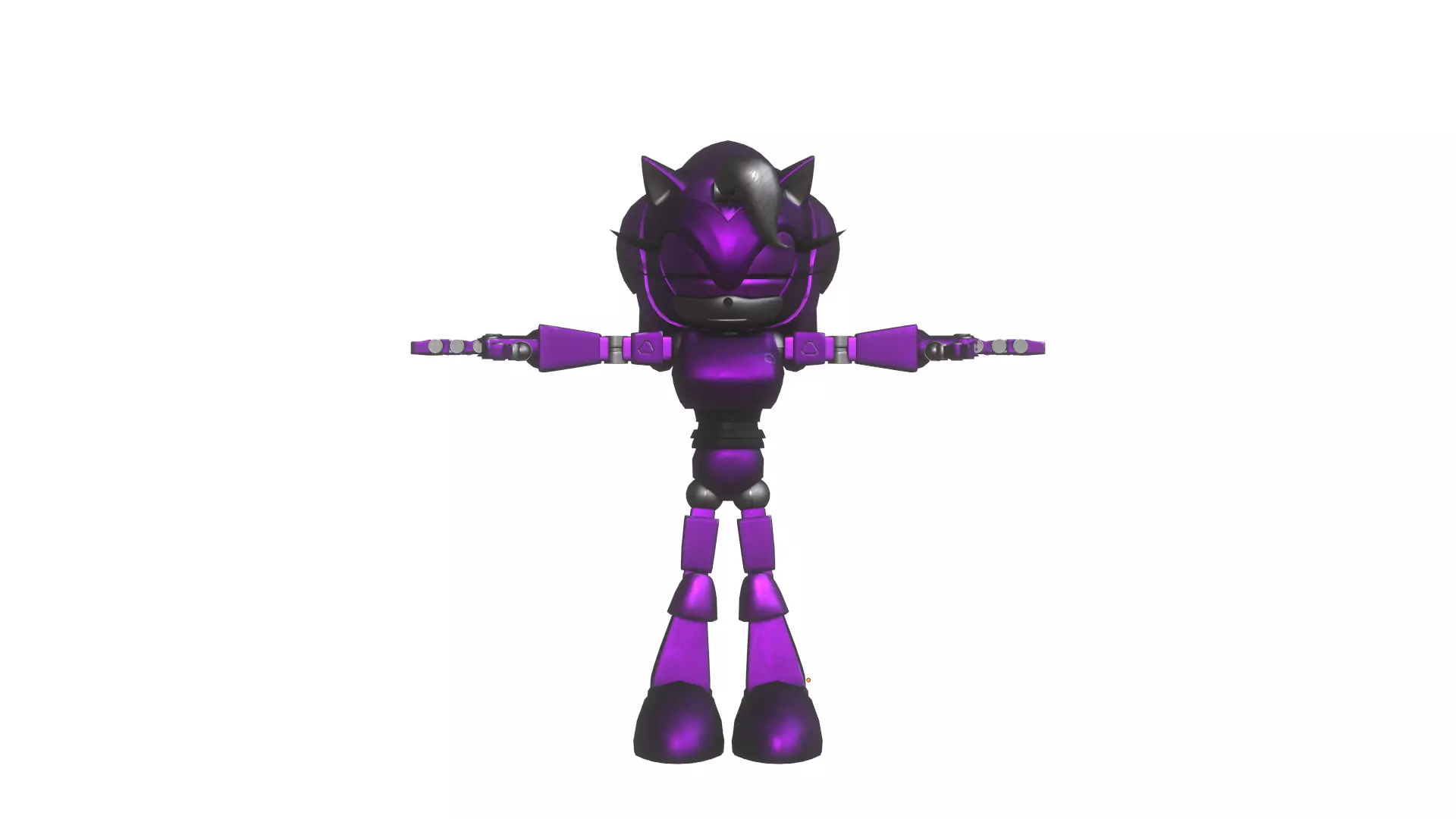 Robian Bernadette Hedgehog 3D model_51