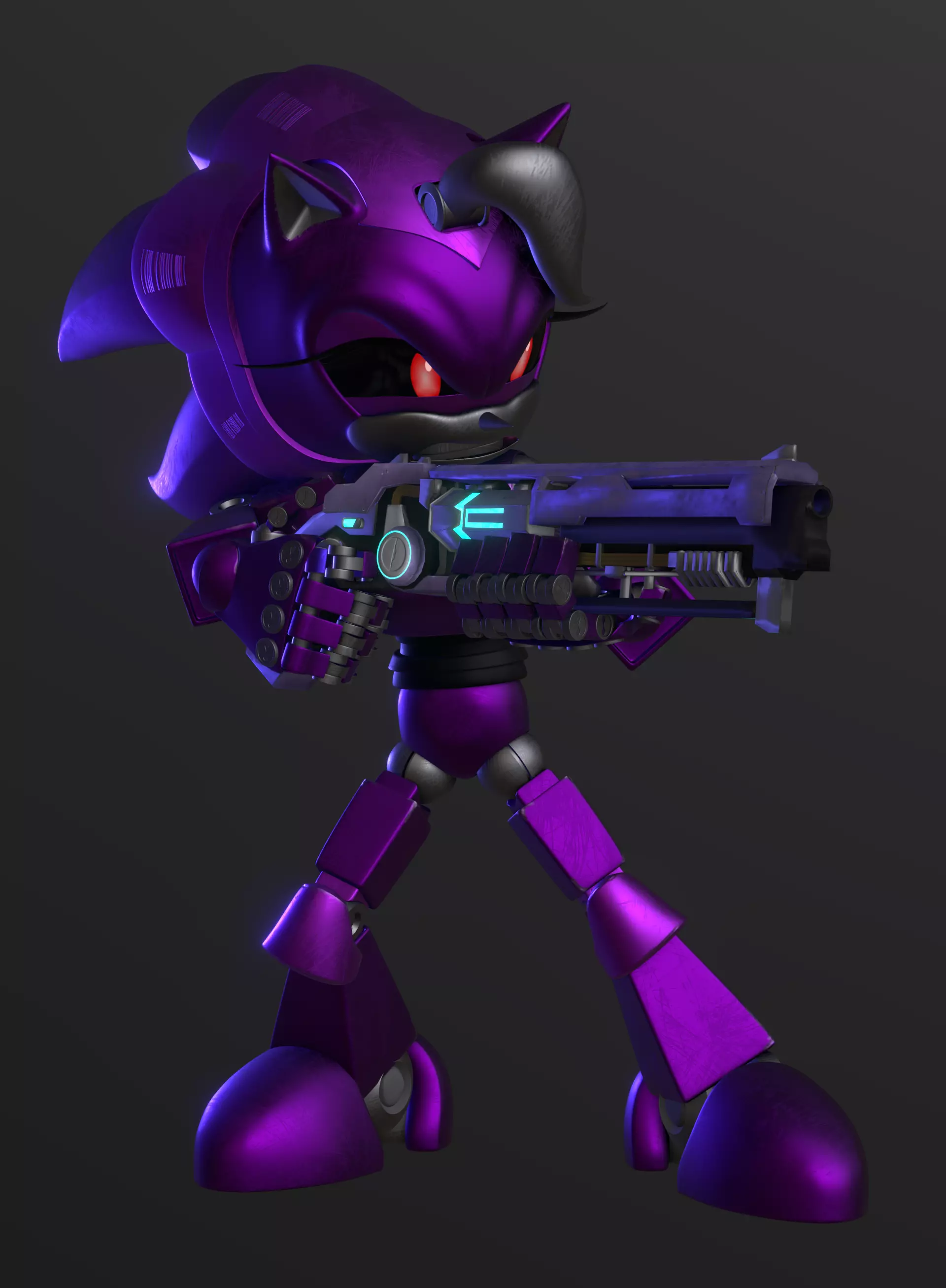 Robian Bernadette Hedgehog 3D model_3