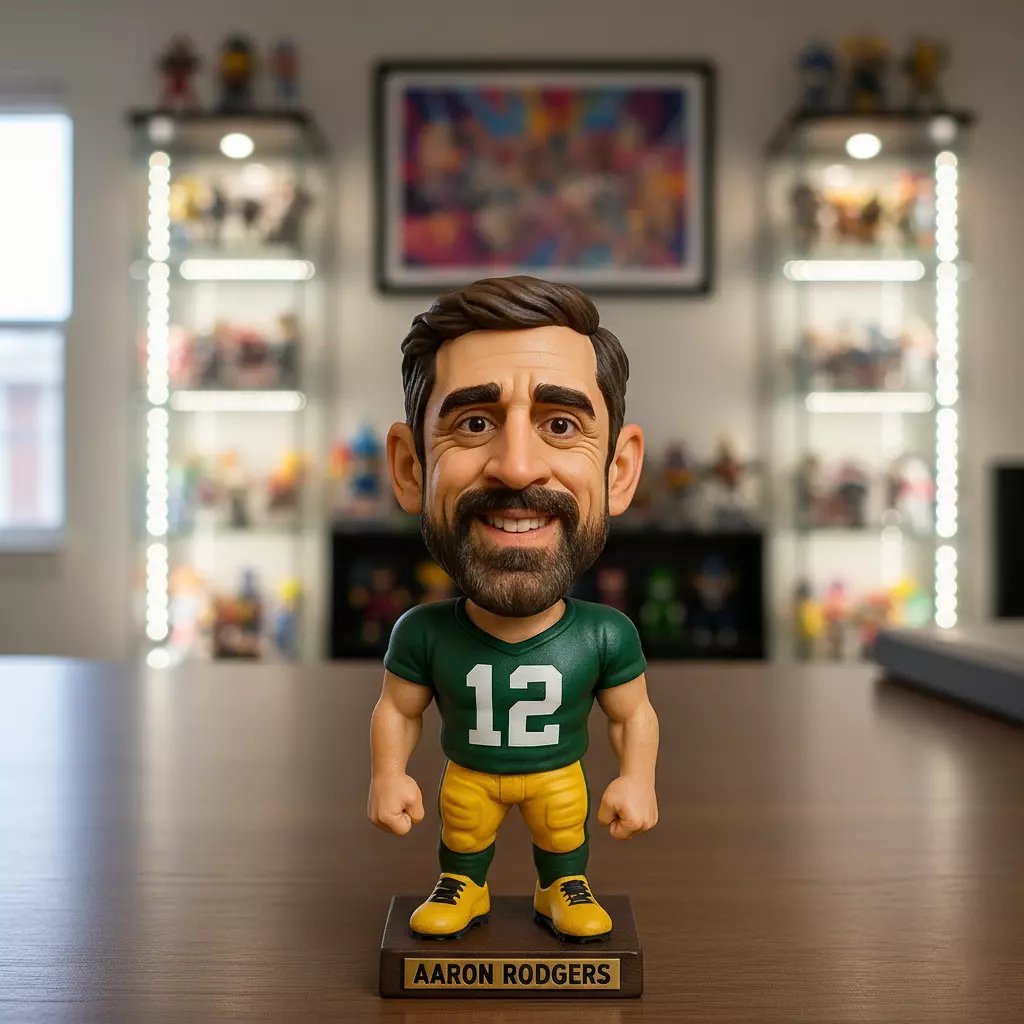 Aaron Rodgers NFL - Bobberhead chibi - DECOR 3D print model