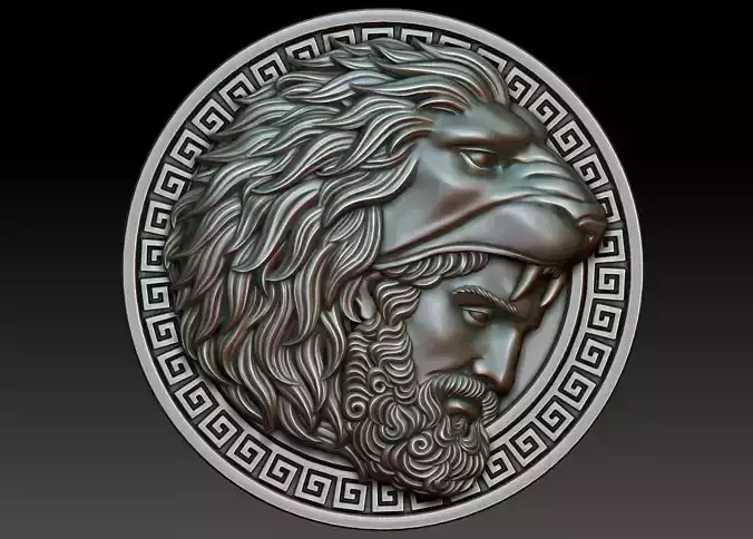 Hercules With Lion Helmet