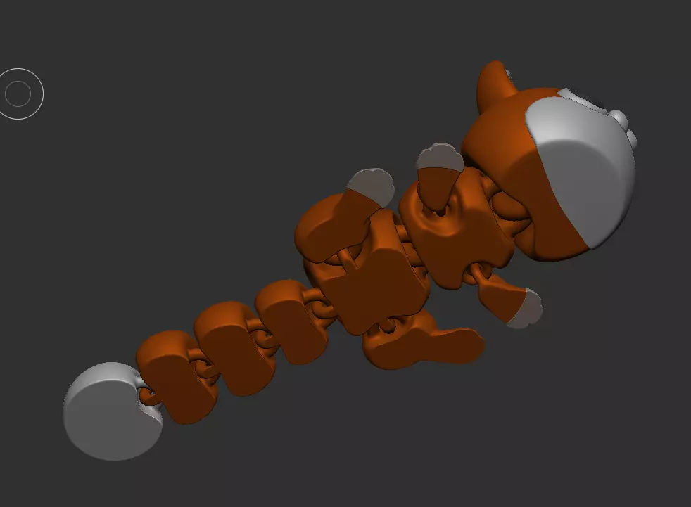 Kitty Flexi 3D print model_1