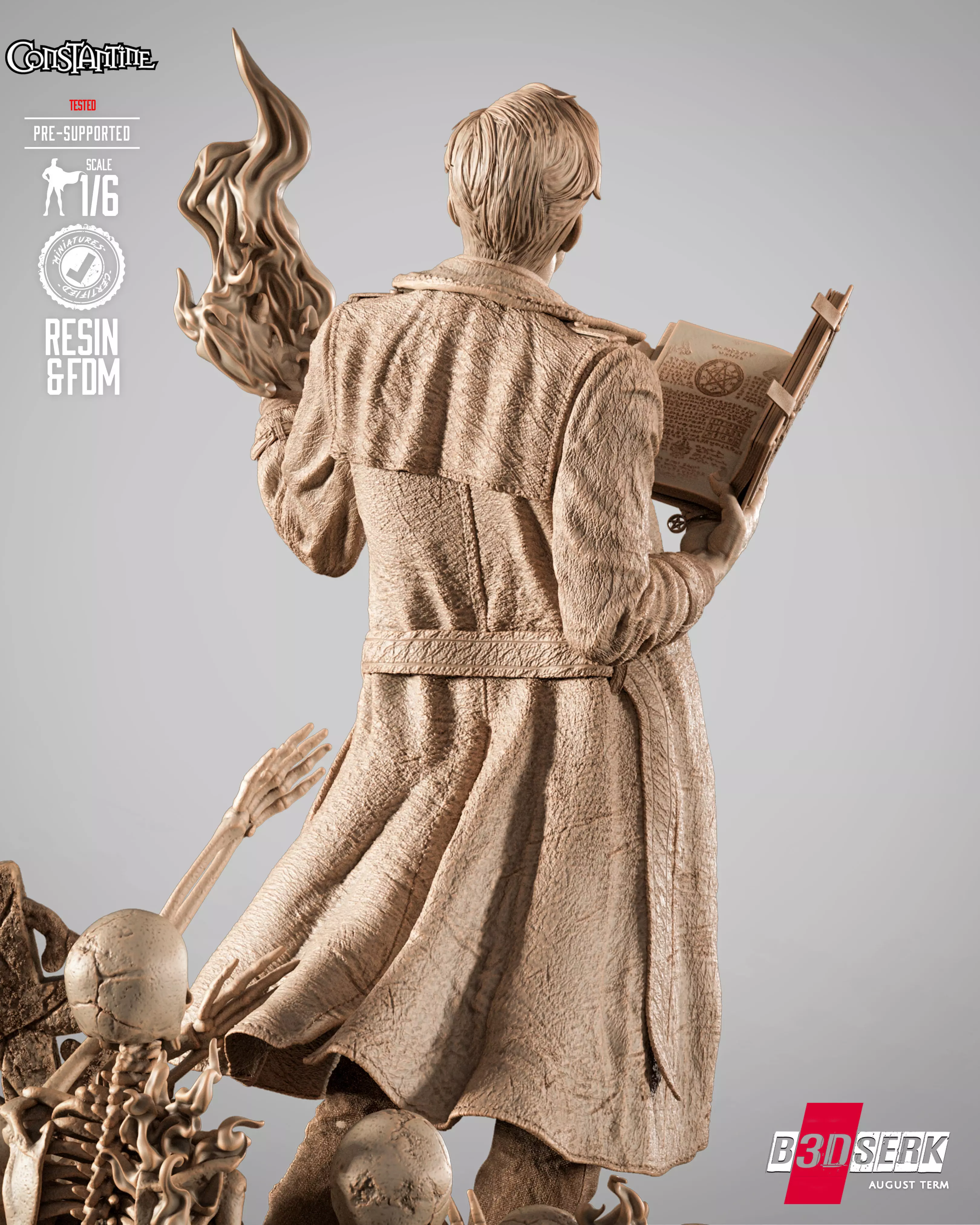 B3DSERK Constantine Sculpture 3D print model_10