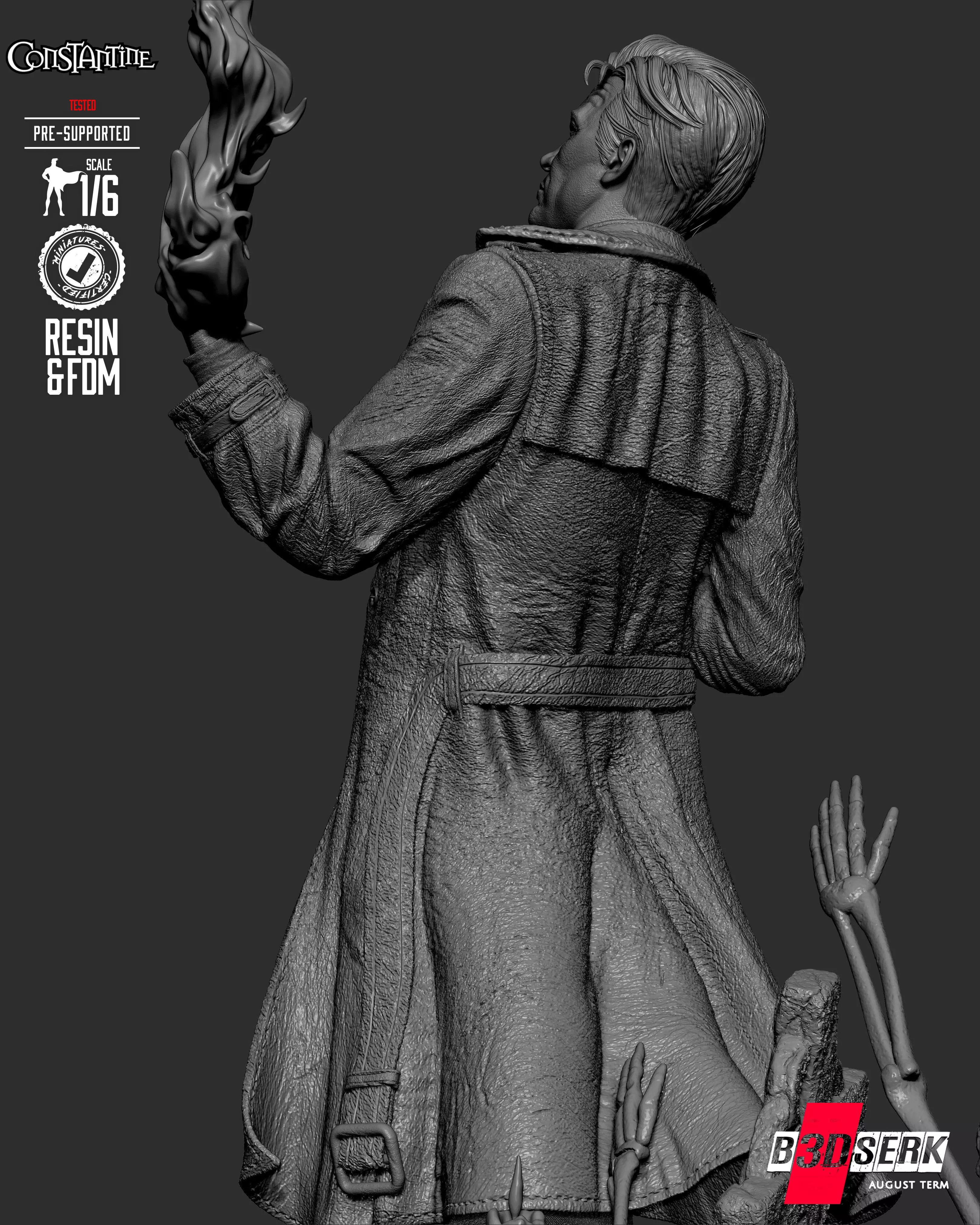 B3DSERK Constantine Sculpture 3D print model_32