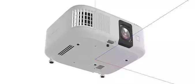 EPSON Home Cinema 2350 4K PRO-UHD Smart Gaming Projector  3D model 3