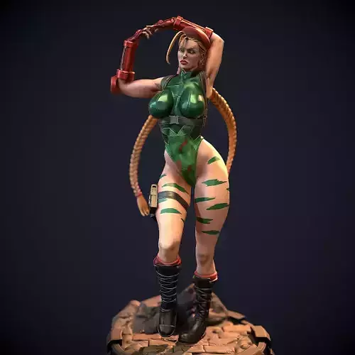 Cammy white 3D print model