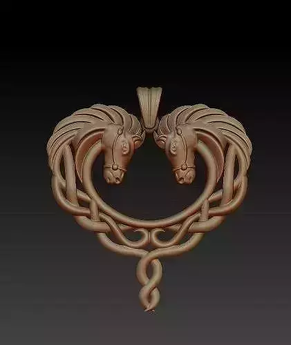 horse pendant