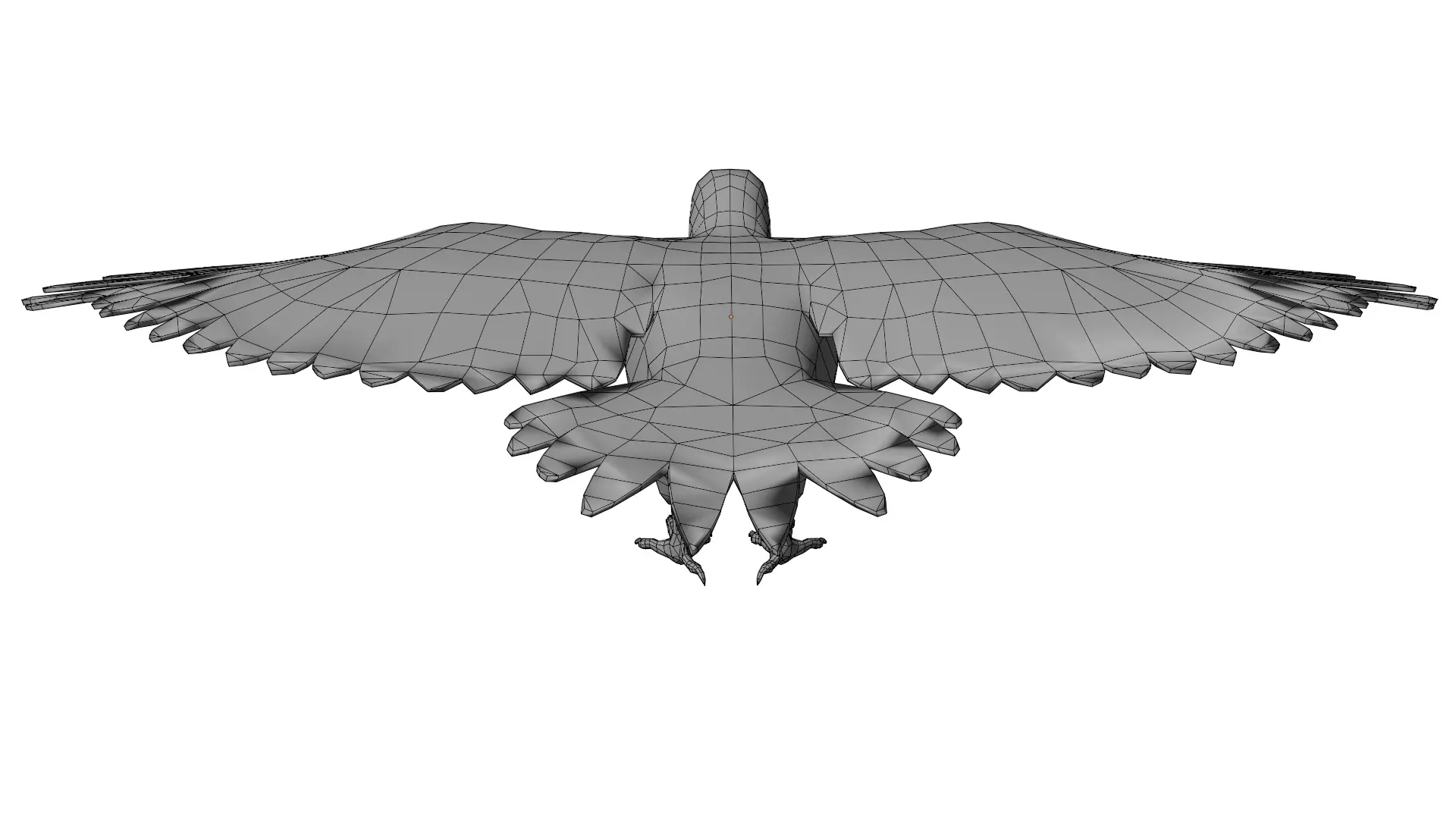 Red Bellied Woodpecker 3D model_12