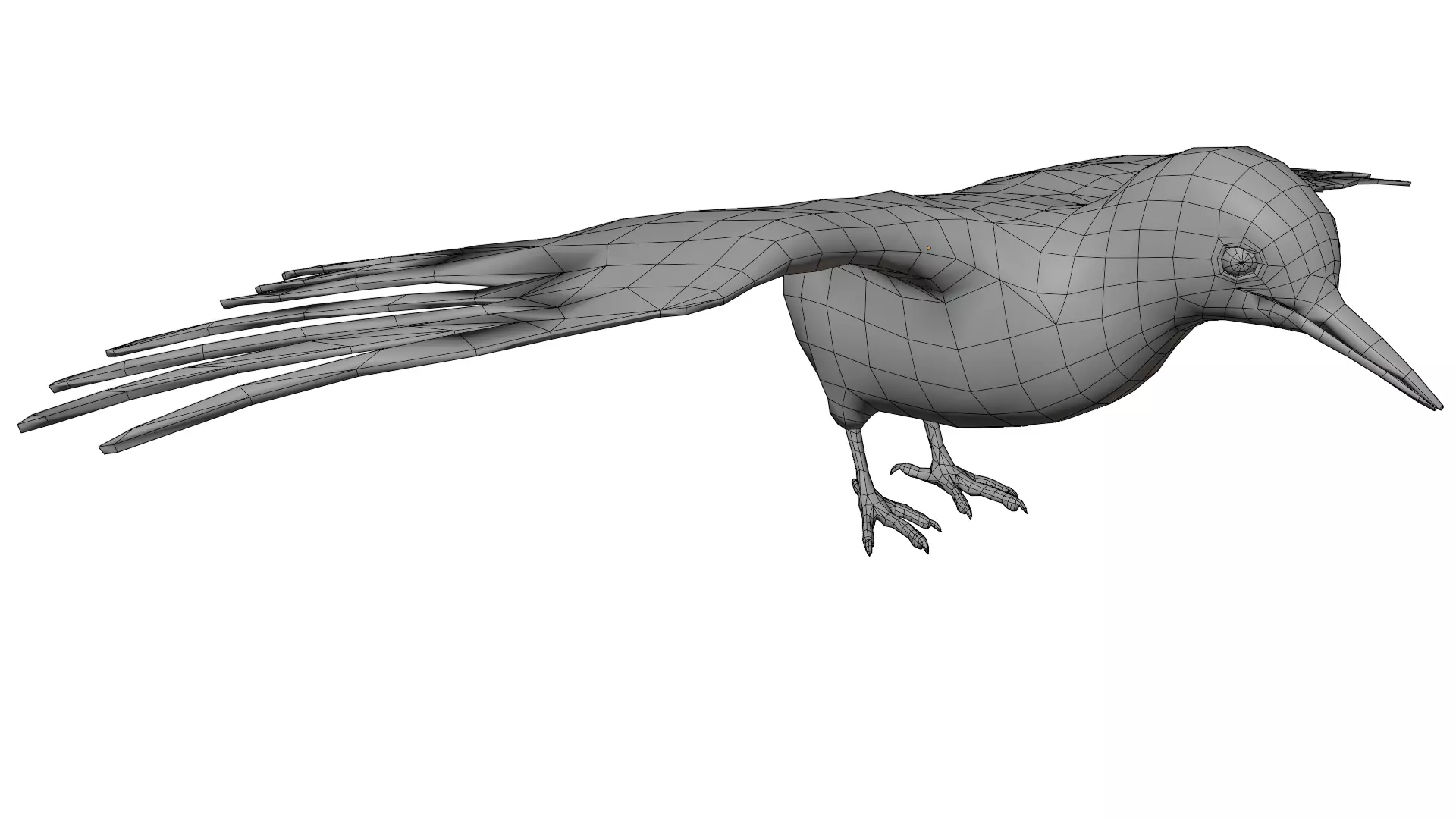 Red Bellied Woodpecker 3D model_15