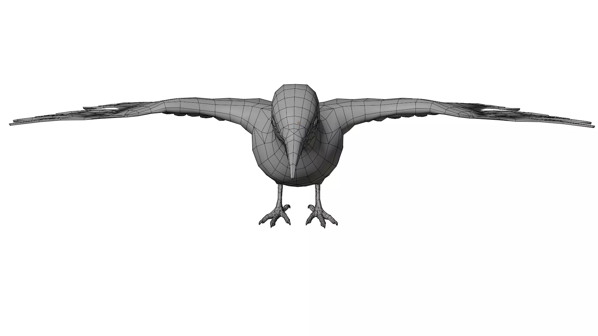 Red Bellied Woodpecker 3D model_16