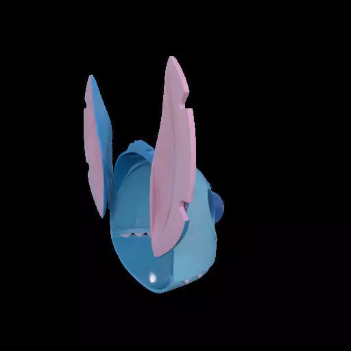 Stitch Wearable Mask 3D print model_3