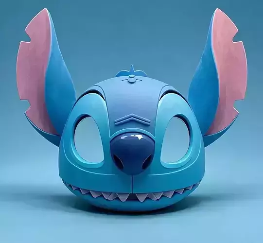 Stitch Wearable Mask 3D print model