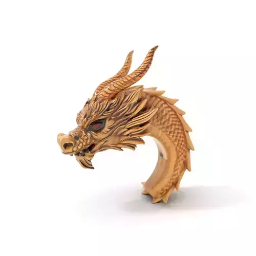 Majestic Golden Dragon model pack
