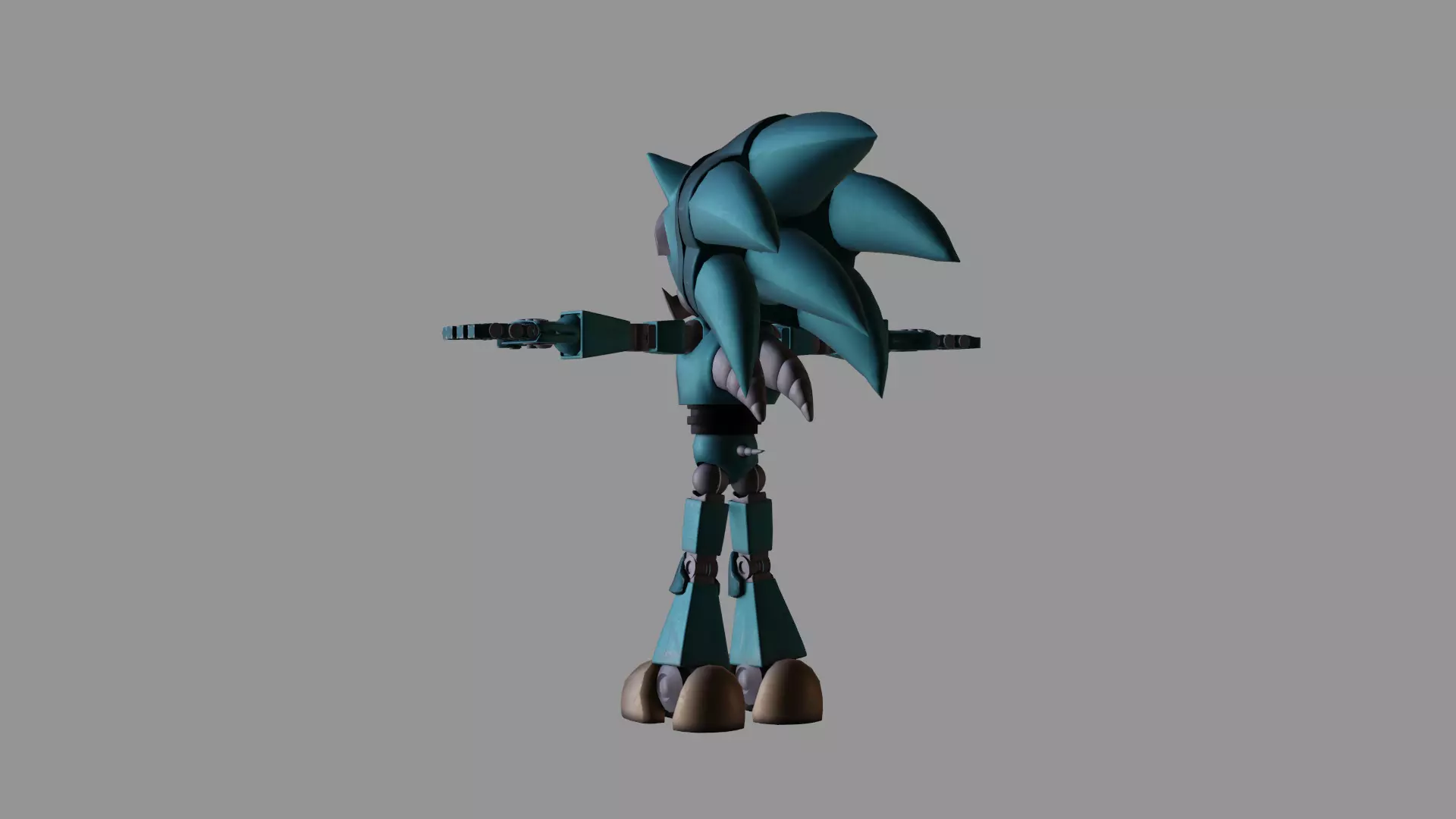 Robian Uncle Chuck 3D model_61