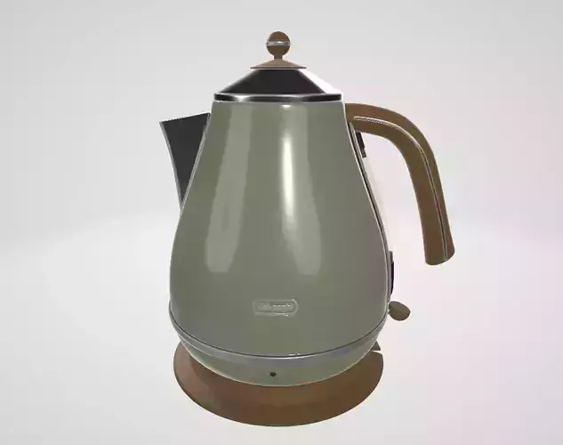 DeLonghi KBOV2001 Electric Kettle Low-poly 3D model