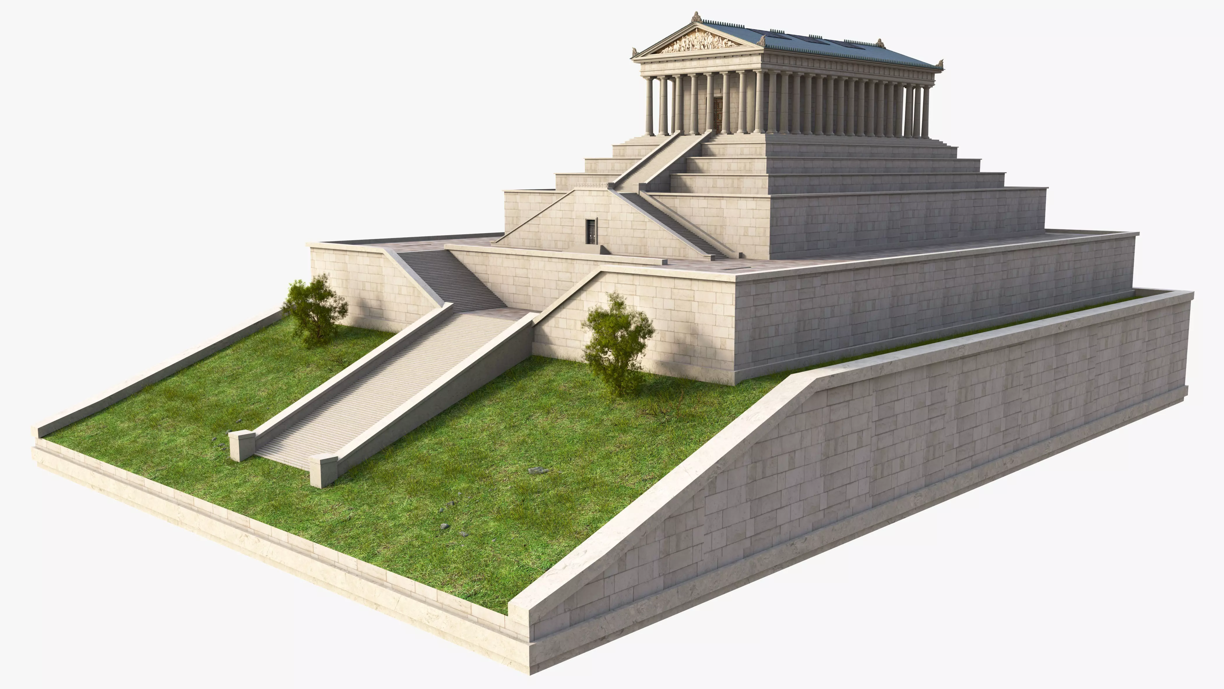Walhalla Memorial Germany 3D model