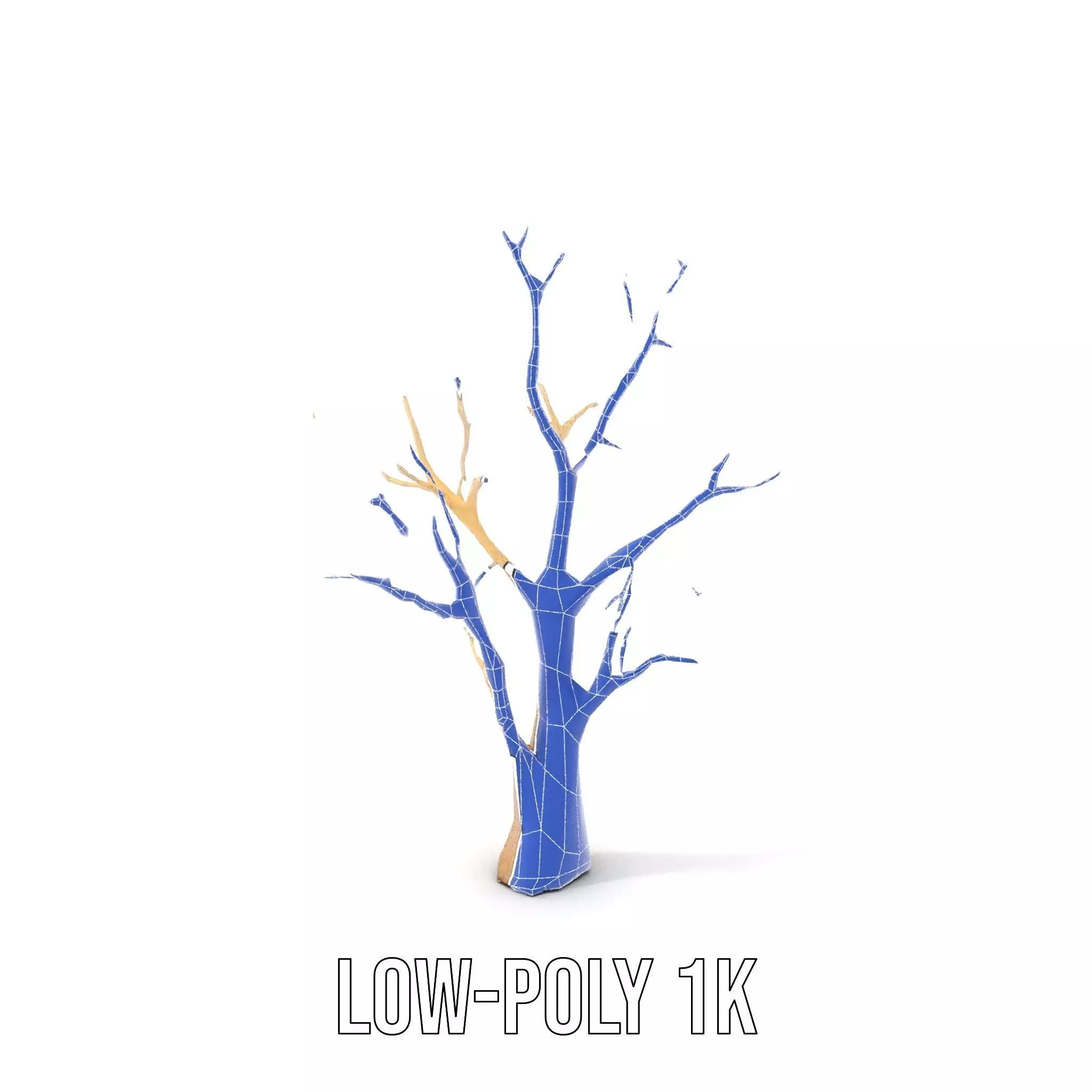 Elegant Coral Tree model pack Low-poly 3D model_25
