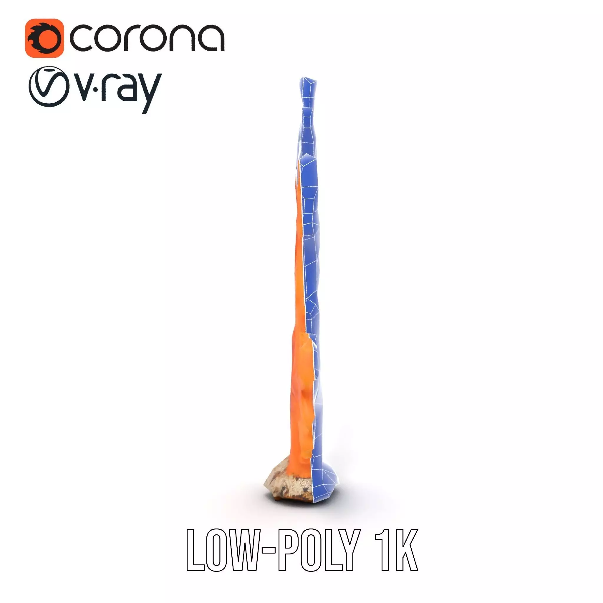 Vibrant Coral Reef model pack Low-poly 3D model_16