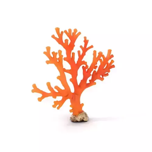 Vibrant Coral Reef model pack Low-poly 3D model