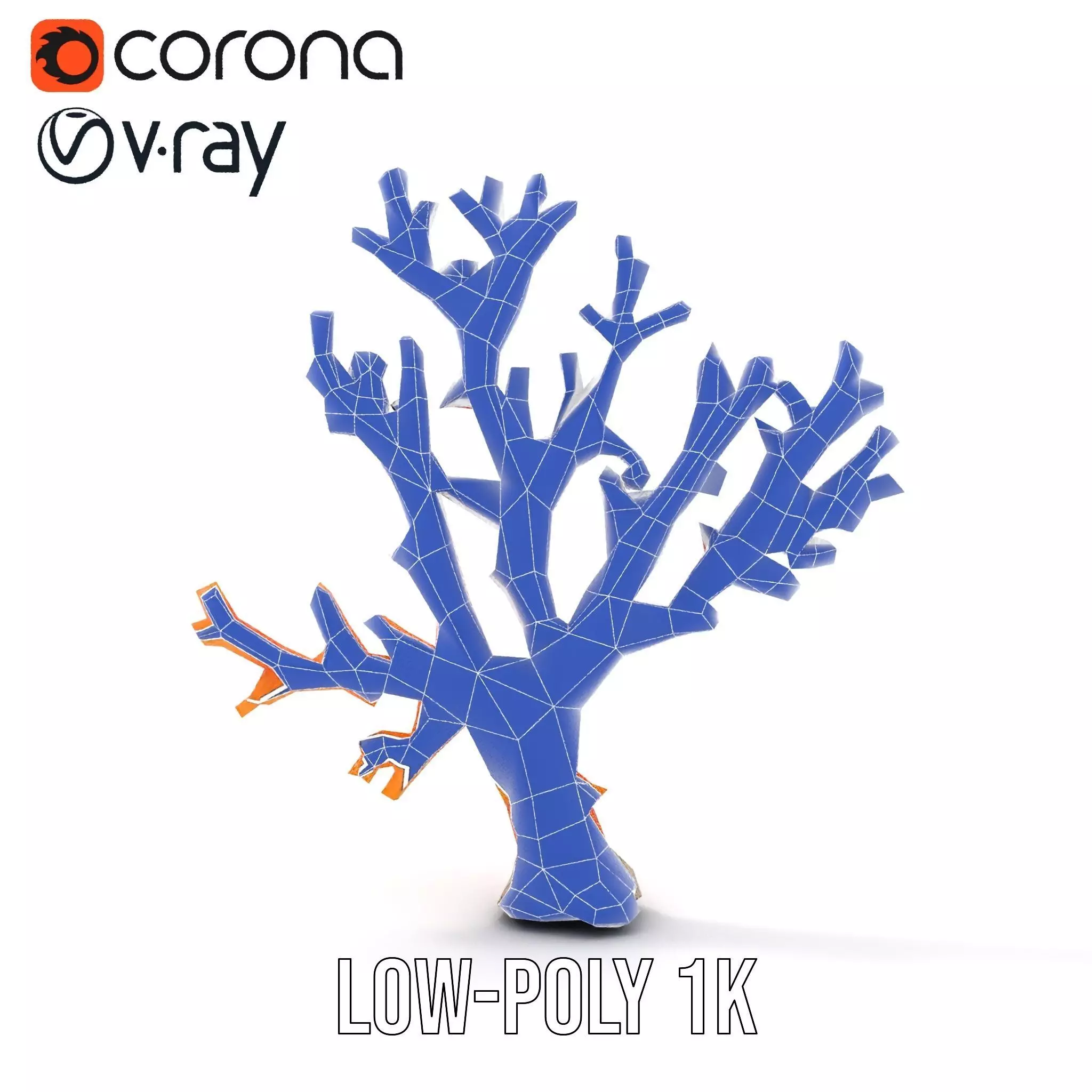 Vibrant Coral Reef model pack Low-poly 3D model_19