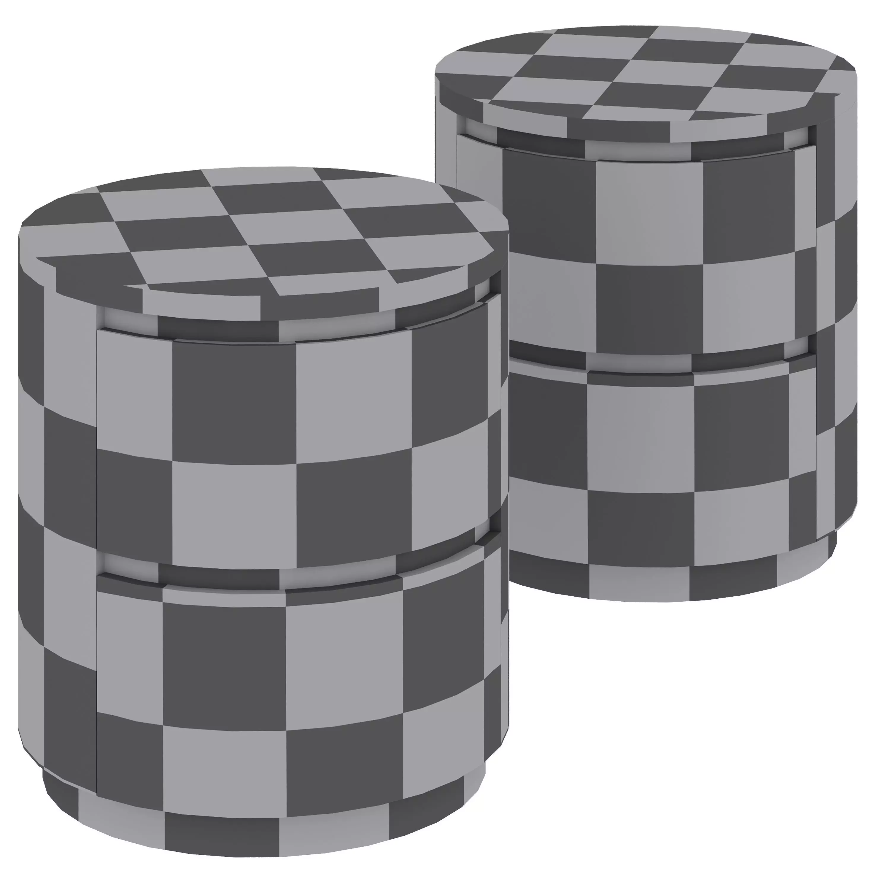 Bedside table Ures by Cazarina 3D model_6