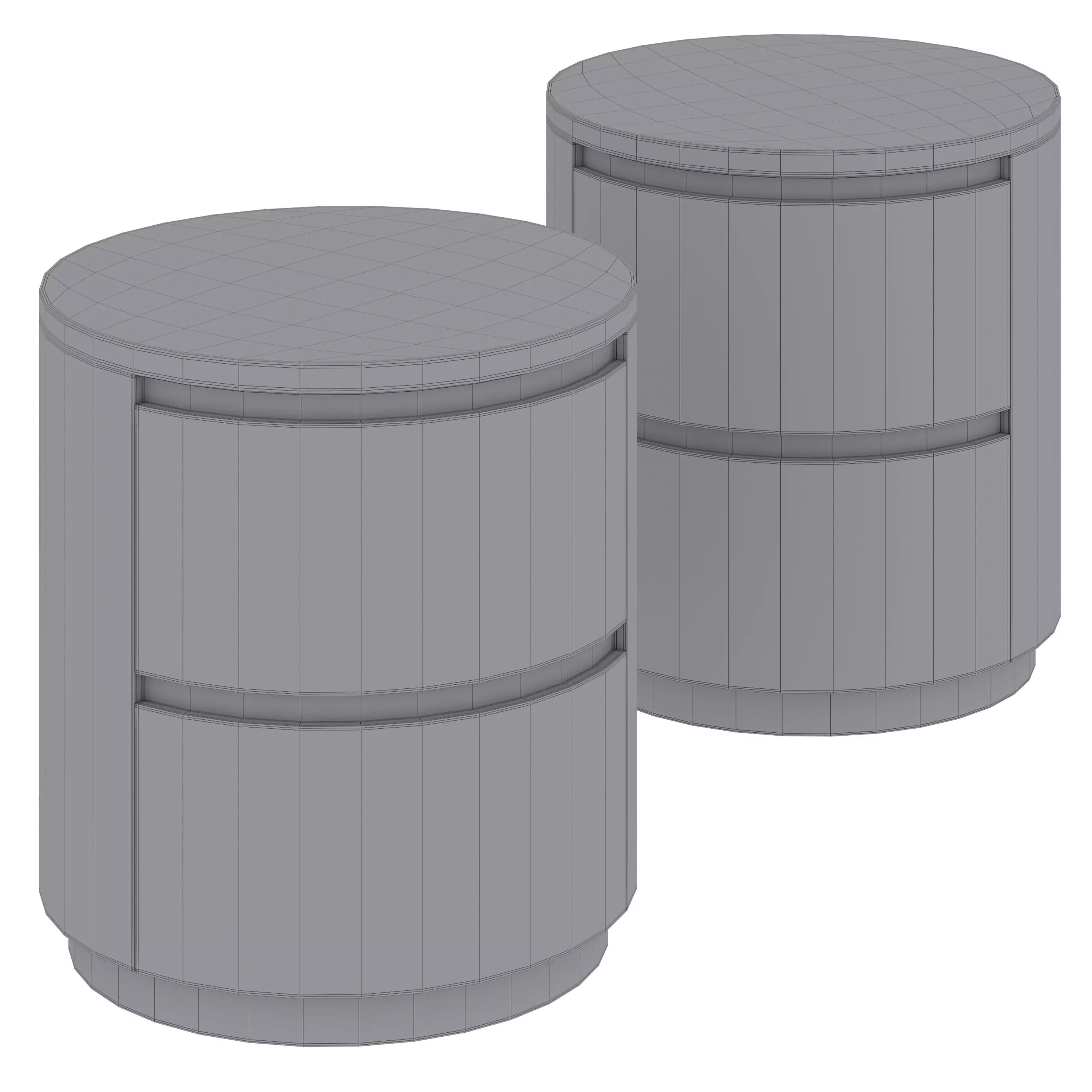 Bedside table Ures by Cazarina 3D model_5