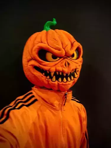 Jack-O-Lantern Wearable - Pumpkin Decoration and Cosplay