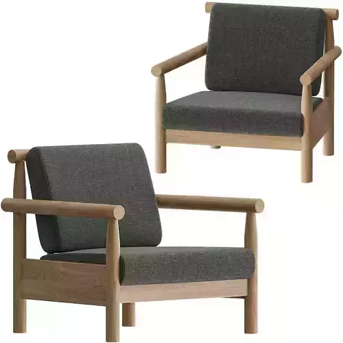 Modern Wooden Armchair