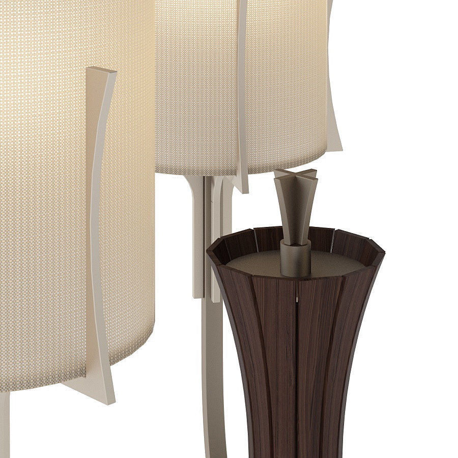 table lamp Officina Luce Flow 3D model_1