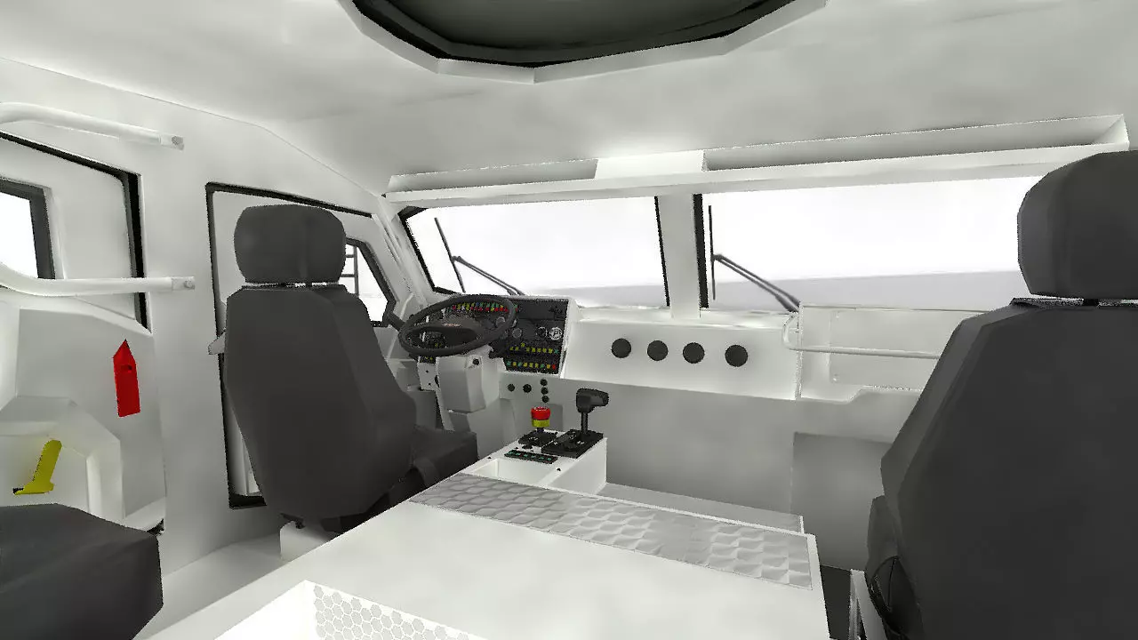 Custom self propelled howitzer 3D model_37