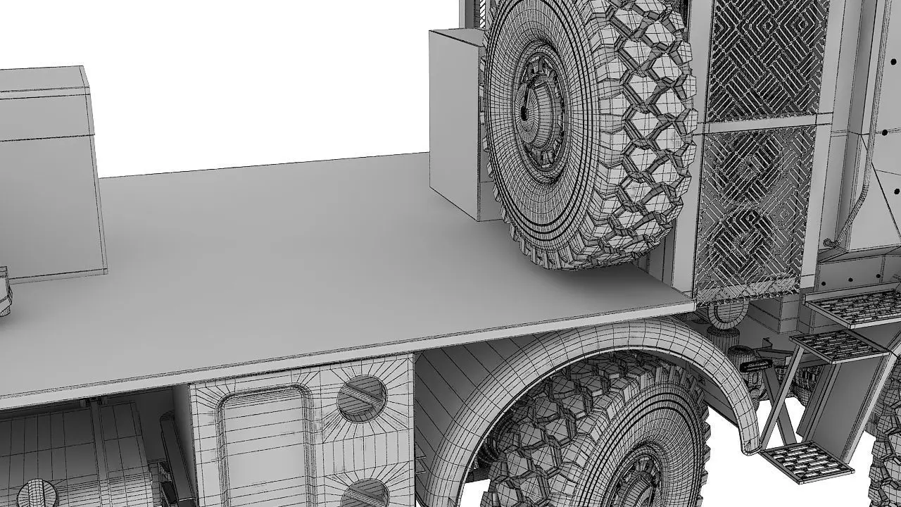Custom self propelled howitzer 3D model_30