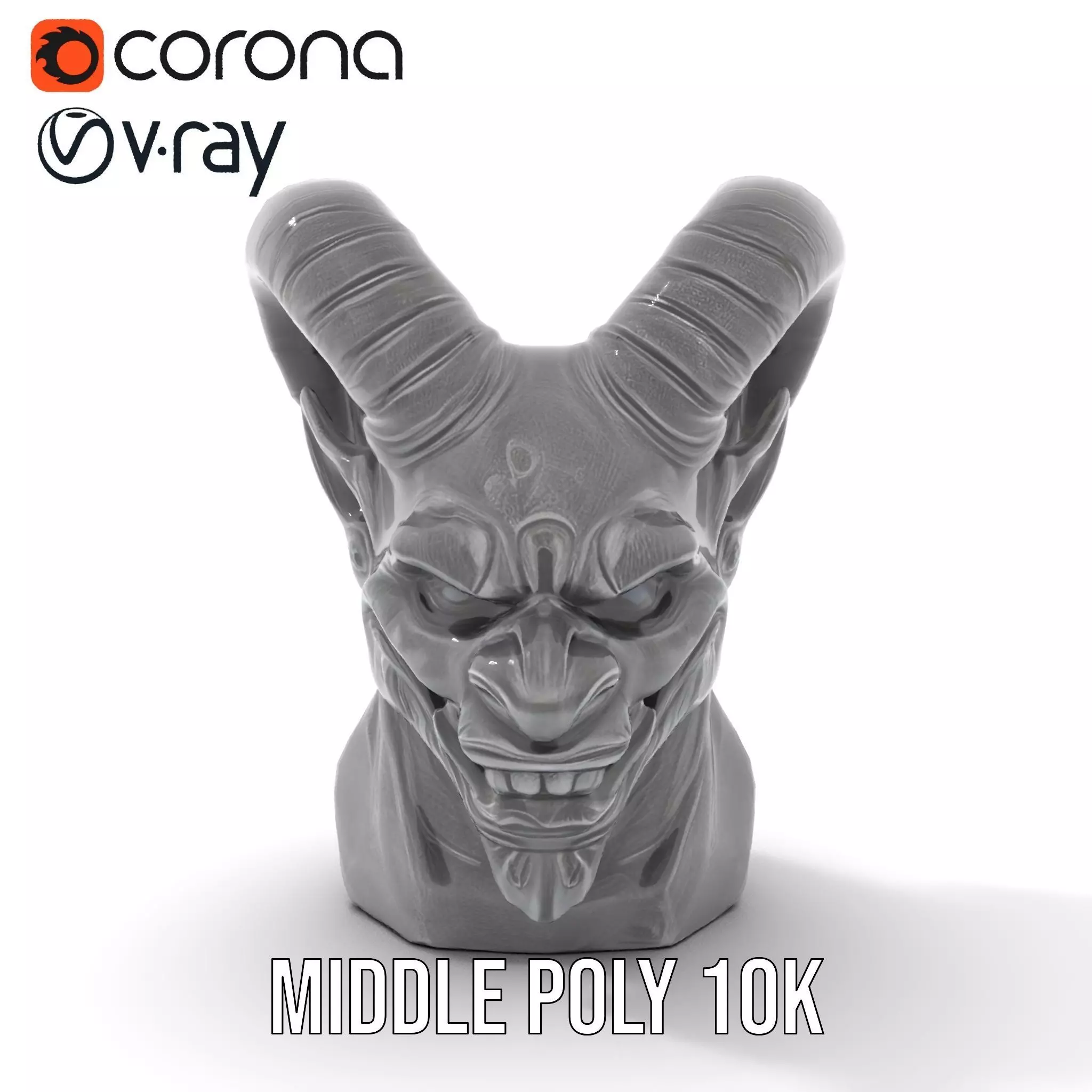 Black Gargoyle model pack Low-poly 3D model_5