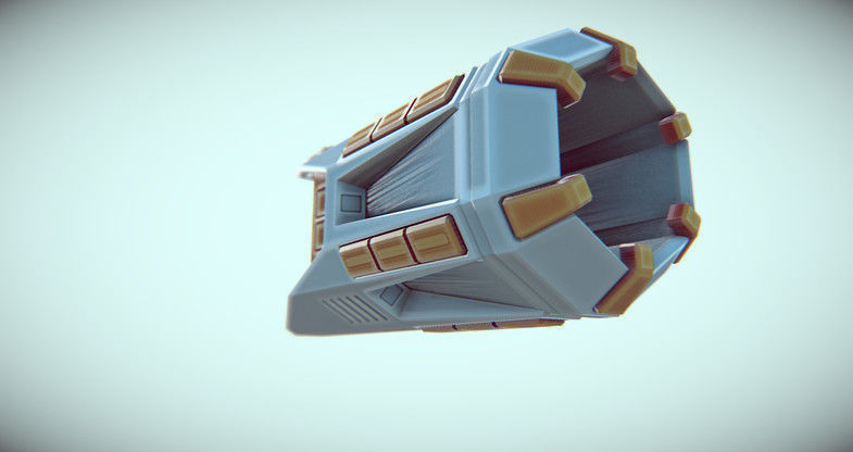 GUN SciFi pack Free 3D model_3