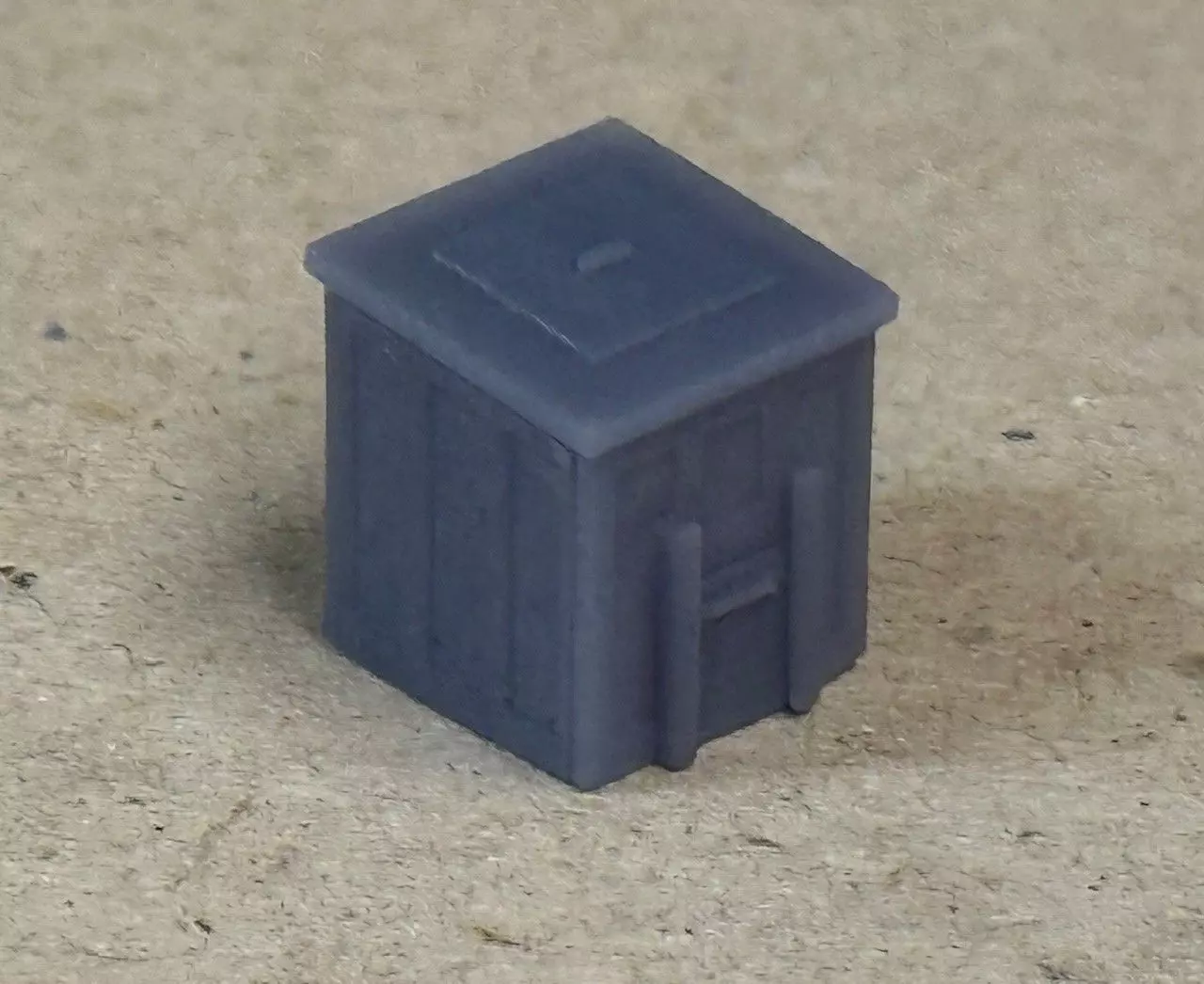 Model Railway Small Coal Bunker 3D print model_2