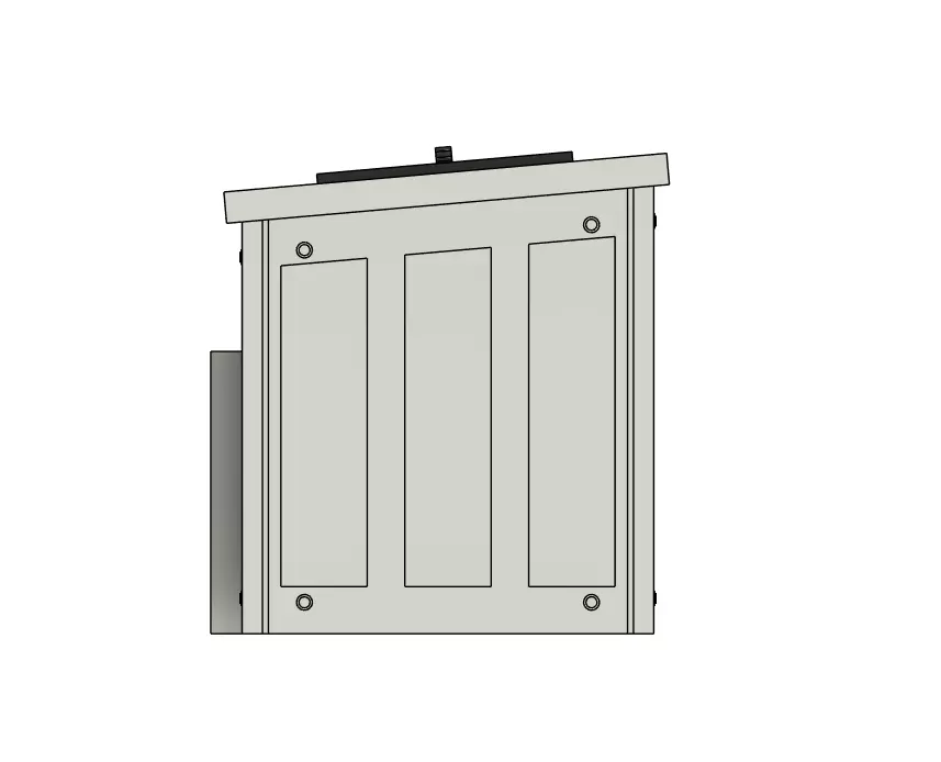 Model Railway Small Coal Bunker 3D print model_7