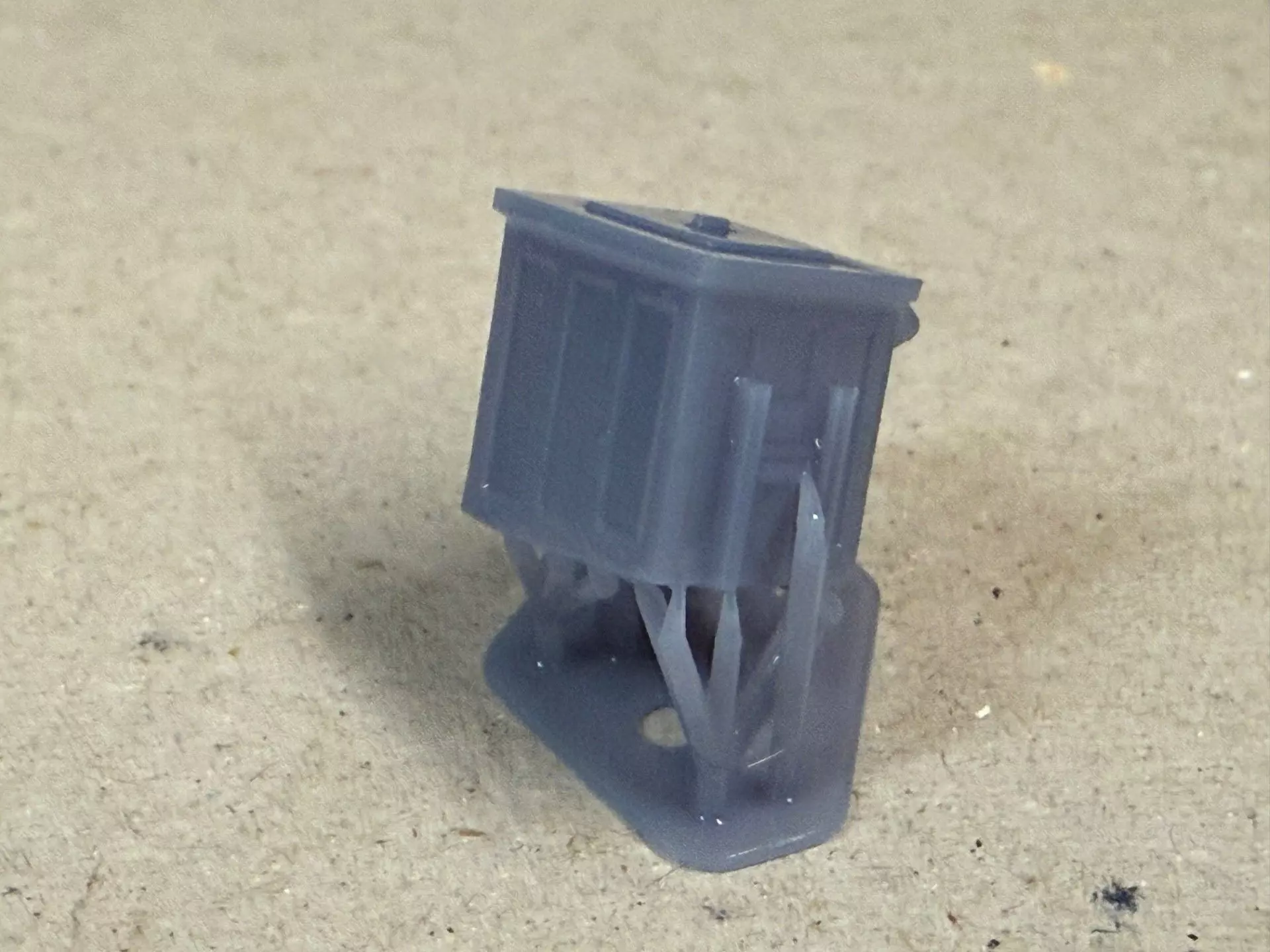 Model Railway Small Coal Bunker 3D print model_10