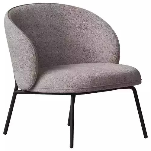 Minimalist Fabric Armchair