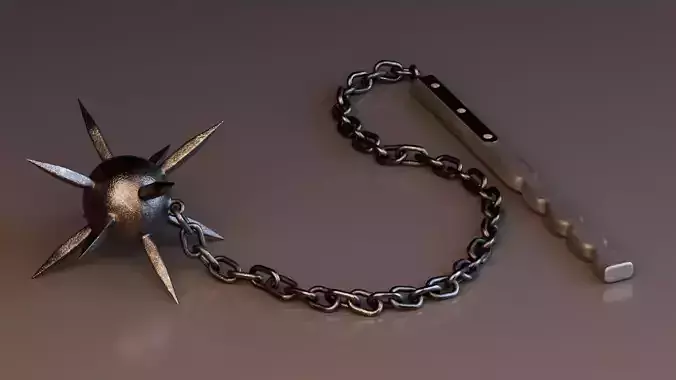 Medieval Flail Weapon