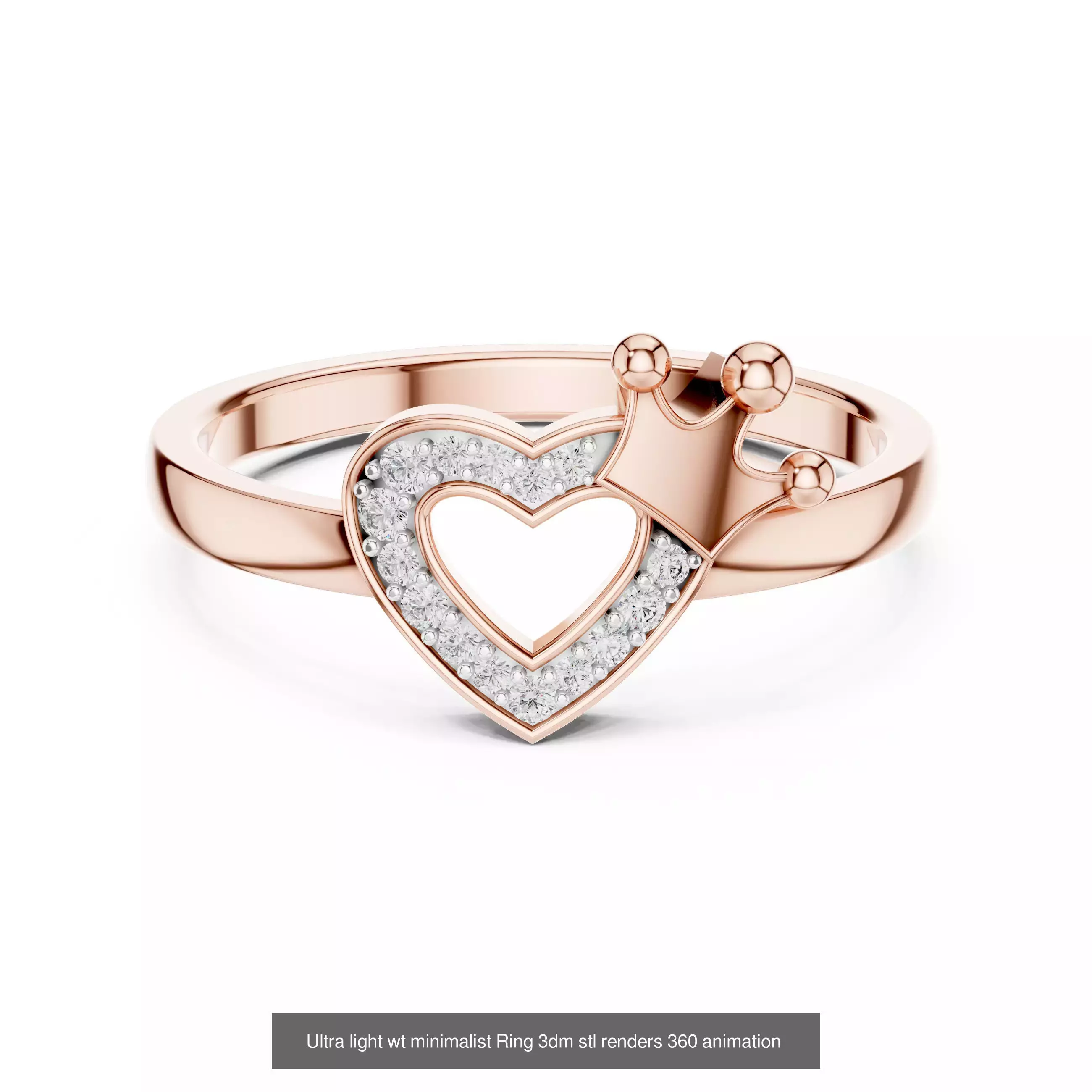 33 Ultra light wt minimalist Ring 3dm stl renders 360 animation 3D Model Collection_12