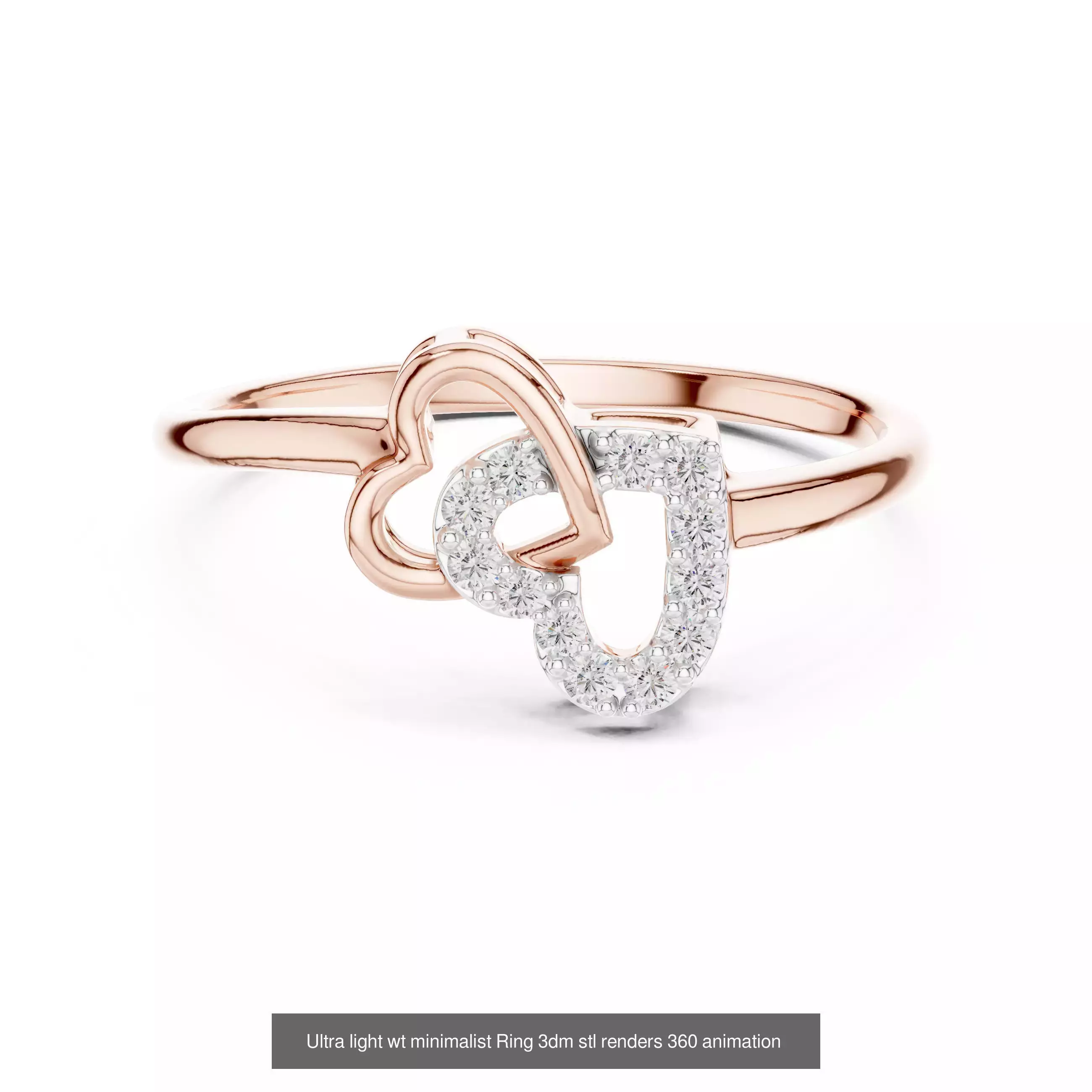 33 Ultra light wt minimalist Ring 3dm stl renders 360 animation 3D Model Collection_5