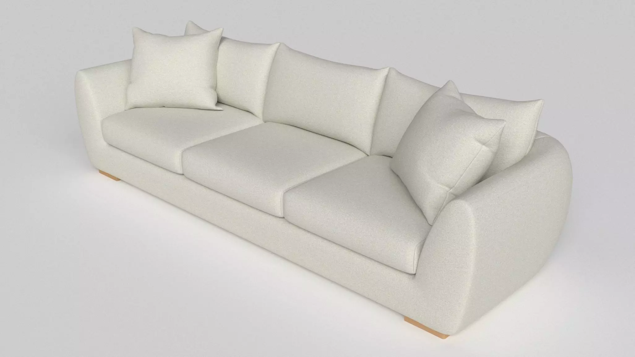 Chloe sofa 3D model_4