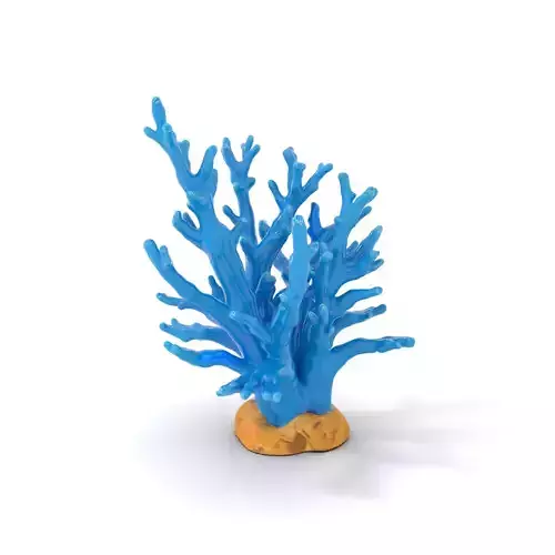 Azure Coral Reef model pack Low-poly 3D model