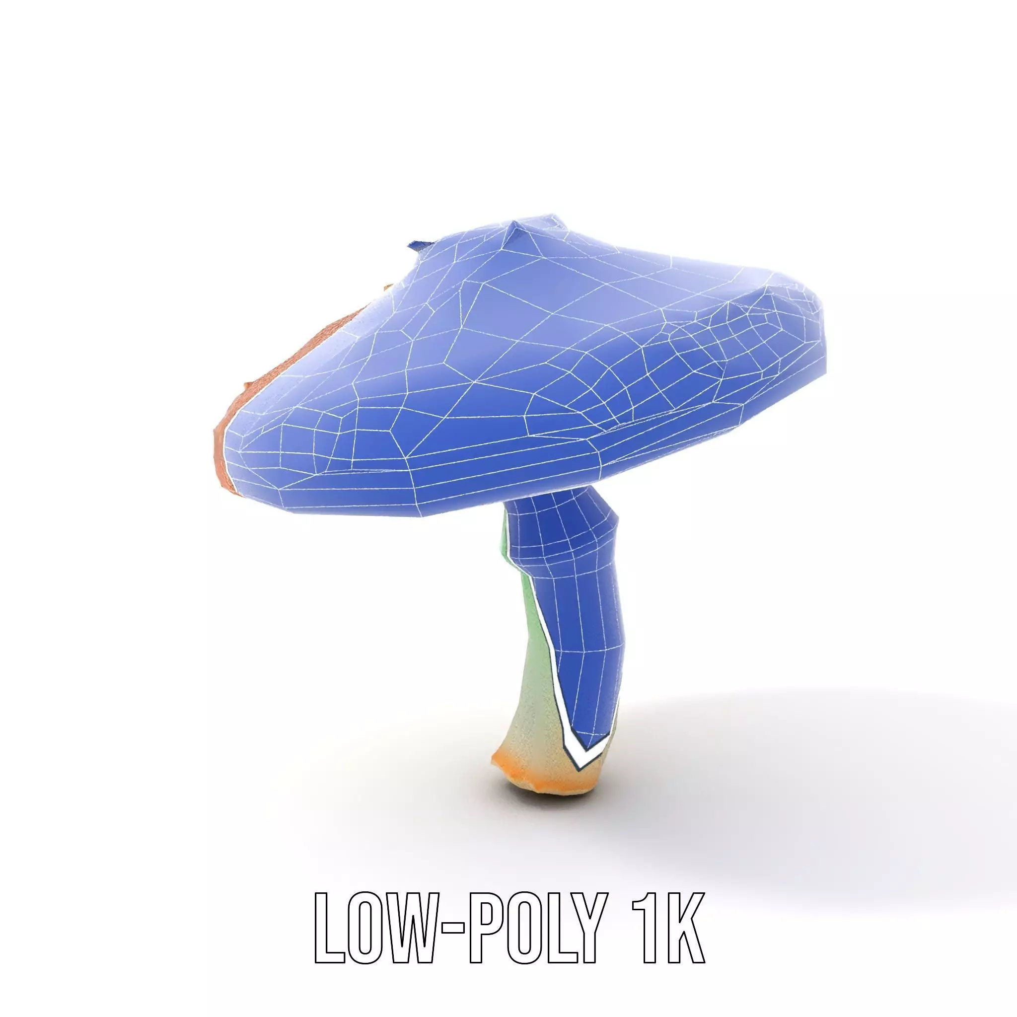 Spiky Mushroom model pack Low-poly 3D model_27