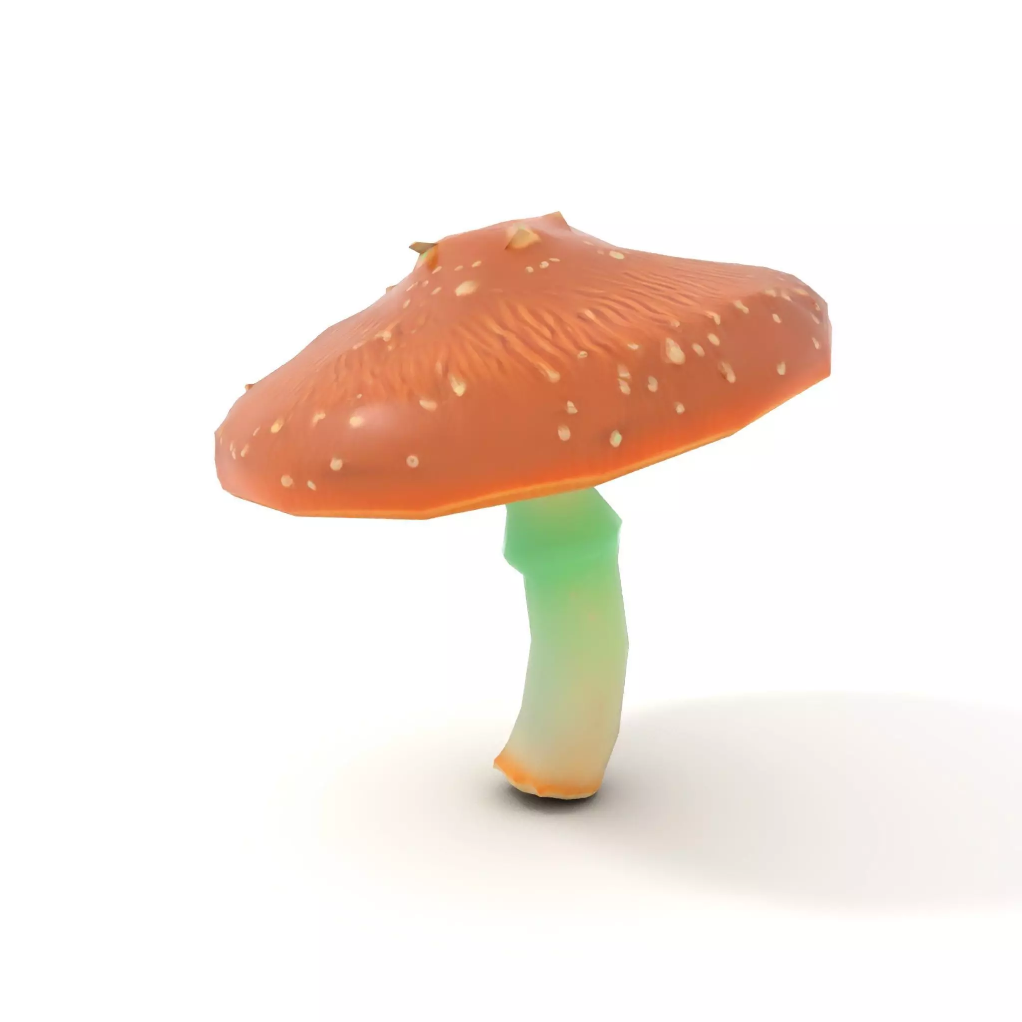 Spiky Mushroom model pack Low-poly 3D model_9