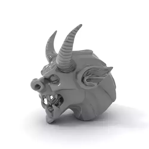 Sinister Demon Head model pack